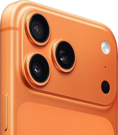 Apple iPhone 17 Pro Max 256 GB: display 6,9", ProMotion fino a 120Hz, chip A19 Pro, autonomia mai vista su iPhone, sistema di fotocamere Pro Fusion, fotocamera frontale Center Stage; Arancione cosmico