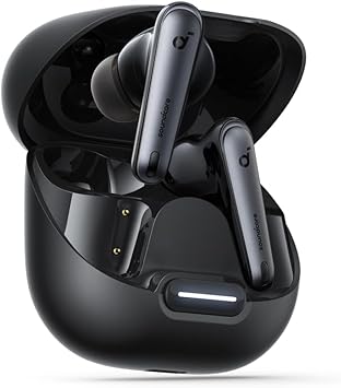 Soundcore Anker Liberty 4 NC Cuffie bluetooth cancellazione rumore, Auricolari bluetooth 98,5% meno rumore, cancellazione rumore adattiva orecchie/ambiente, Hi-Res Audio, 50 ore, Bluetooth 5.3