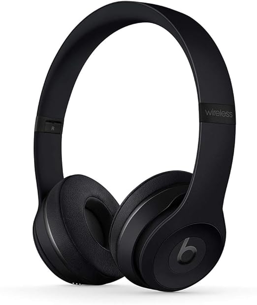 Beats Solo3 Wireless Cuffie – Chip per cuffie Apple W1, Bluetooth di Classe 1, 40 ore di ascolto - Nero