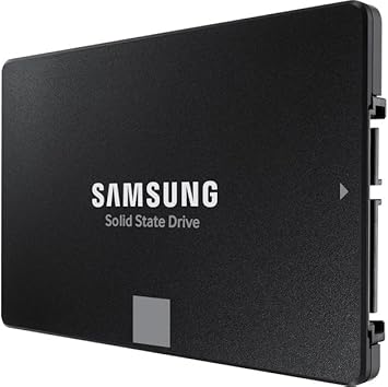 Samsung SSD 870 EVO, 1 TB, Form Factor 2.5", Intelligent Turbo Write, Magician 6 Software, Black (Internal SSD)