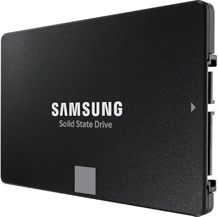 Samsung SSD 870 EVO, 1 TB, Form Factor 2.5", Intelligent Turbo Write, Magician 6 Software, Black (Internal SSD)