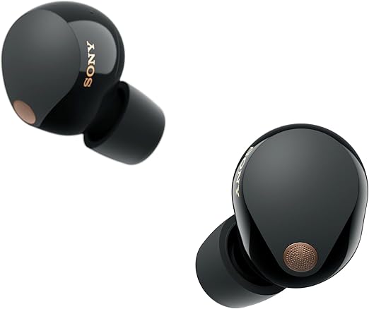 Sony WF-1000XM5 The Best Truly Wireless Bluetooth Noise Cancelling Earbuds Cuffie con Alexa integrato, nero