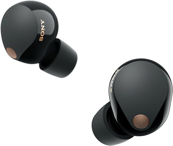 Sony WF-1000XM5 The Best Truly Wireless Bluetooth Noise Cancelling Earbuds Cuffie con Alexa integrato, nero
