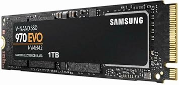 Samsung Memorie MZ-V7E1T0 970 EVO SSD Interno da 1 TB, Pcle NVMe M.2