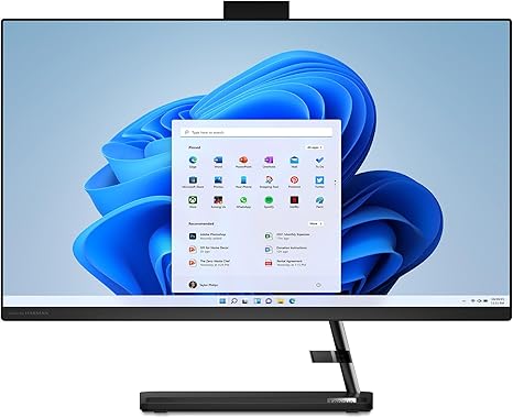 Lenovo IdeaCentre AIO 3 All-in-One Gen 7 - Display 27" FullHD (Processore Intel Core i5-13420H, 1TB SSHD, RAM 16GB, DVD±RW, Speakers, WiFi 6, Windows 11 Home) Tastiera+Mouse USB - Nero