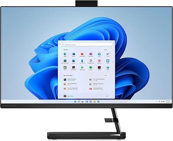 Lenovo IdeaCentre AIO 3 All-in-One Gen 7 - Display 27" FullHD (Processore Intel Core i5-13420H, 1TB SSHD, RAM 16GB, DVD±RW, Speakers, WiFi 6, Windows 11 Home) Tastiera+Mouse USB - Nero