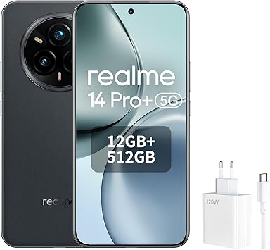 realme 14 PRO+ 12GB 512GB AMOLED 5G Dual SIM Gris