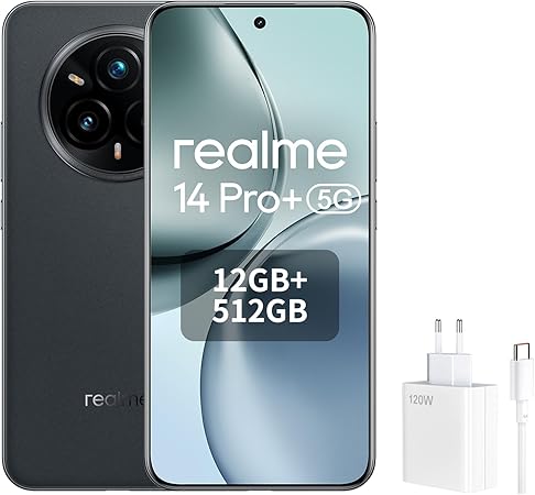 realme 14 PRO+ 12GB 512GB AMOLED 5G Dual SIM Gris