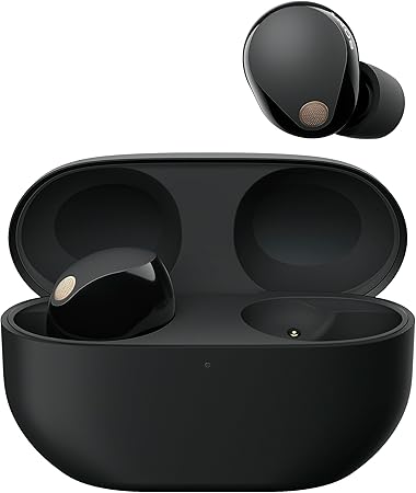 Sony WF-1000XM5 Cuffie Wireless con Noise Cancelling, Bluetooth, Cuffie In-Ear con Microfono, Fino a 24 ore di durata della batteria e Ricarica Rapida, IPX4, Funziona con iOS e Android -Nero