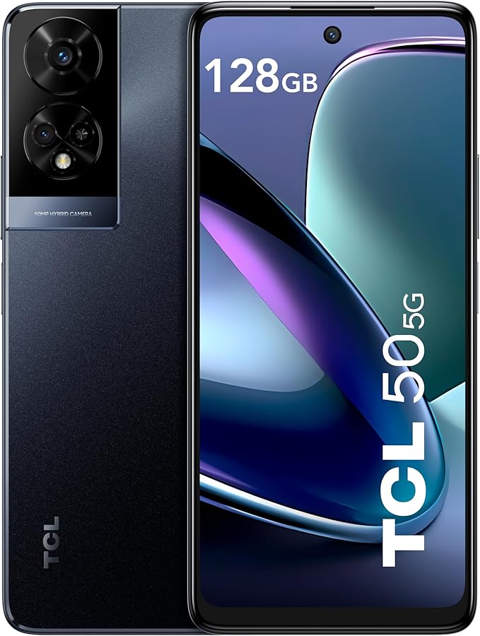 TCL 50 5G 16,8 cm (6.6") SIM unique Android 14 USB Type-C 4 Go 128 Go 5010 mAh Gris