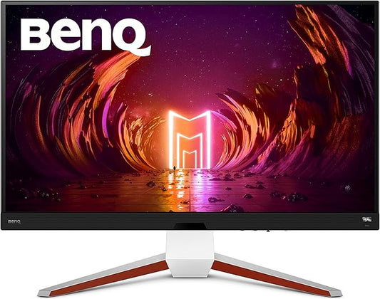 BenQ MOBIUZ EX3210U Monitor 4K Gaming (32 pollici, IPS, 144 Hz, 1ms, HDR 600, HDMI 2.1, VRR compatibile per PS5, telecomando)