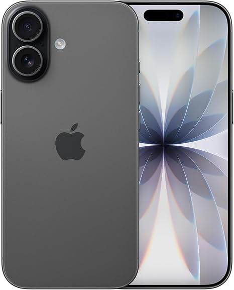 Apple iPhone 17 256 GB: display 6,3" con ProMotion, chip A19, fotocamera frontale Center Stage per selfie di gruppo più facili, più resistenza ai graffi, un giorno intero di batteria; Nero