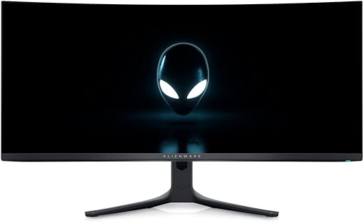 Alienware AW3423DWF 34" WQHD 3440x1440 21:9 1800R Monitor Gaming Curvo, 165Hz, QD OLED, 0.1ms, AMD FreeSync Premium Pro, 99.3% DCI-P3, HDR400, 2x DisplayPort, 1x HDMI, 5x USB