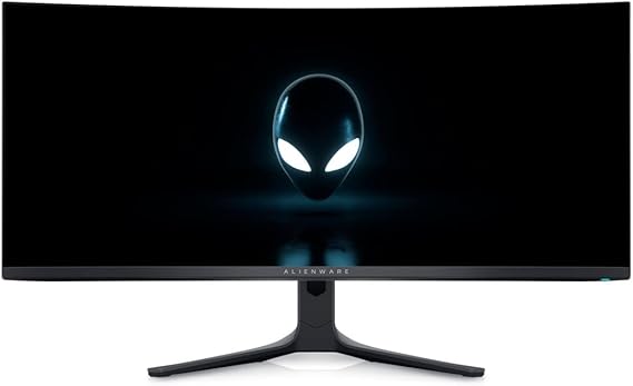 Alienware AW3423DWF 34" WQHD 3440x1440 21:9 1800R Monitor Gaming Curvo, 165Hz, QD OLED, 0.1ms, AMD FreeSync Premium Pro, 99.3% DCI-P3, HDR400, 2x DisplayPort, 1x HDMI, 5x USB