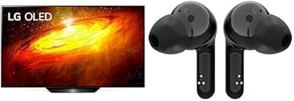 LG OLED TV OLED55BX6LB, Smart TV 4K Ultra HD 55” Dolby Atmos/Dolby Vision IQ con Cuffie Bluetooth Wireless TONE Free FN6 Nere - TV OLED 4K con Processore α7 Gen3 4K , Wi-Fi, AI ThinQ, HDR