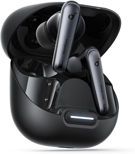 Soundcore Anker Liberty 4 NC Cuffie bluetooth cancellazione rumore, Auricolari bluetooth 98,5% meno rumore, cancellazione rumore adattiva orecchie/ambiente, Hi-Res Audio, 50 ore, Bluetooth 5.3