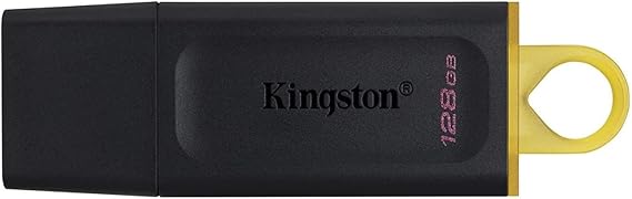Kingston DataTraveler Exodia DTX/128GB Flash Drive USB 3.2 Gen 1 - con cappuccio protettivo e anello portachiavi in colori multipli