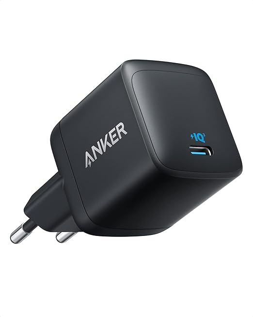 Anker Caricatore Samsung USB C 45W, caricab. 313, caricab. veloce PPS Anker Ace ricarica super veloce 2.0 per Samsung Galaxy S22/S22 Ultra/S22+, Note 10/Note 10+/Note 20/S20, cavo non incluso