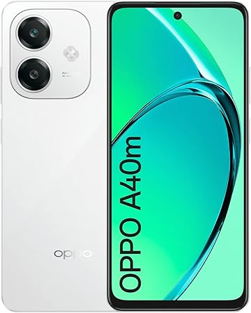 OPPO A40M 8+256GB 6.67" 4G Starlight White ITA