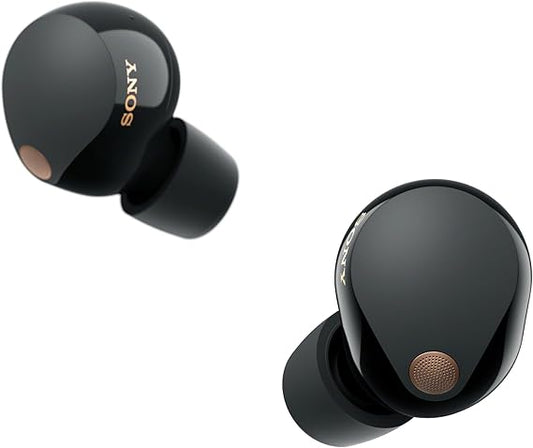Sony WF-1000XM5 The Best Truly Wireless Bluetooth Noise Cancelling Earbuds Cuffie con Alexa integrato, nero