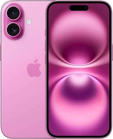 Apple iPhone 16 256 GB: Telefono 5G con Controllo fotocamera, chip A18 e tanta autonomia in più. Compatibile con AirPods; Rosa