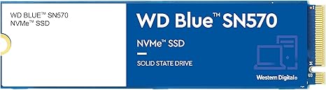WD Blue SN570 2TB M.2 PCIe NVMe SSD, con velocità di lettura fino a 3500 MB/s