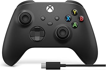 Xbox Wireless Controller - Carbon Black - cavo USB-C