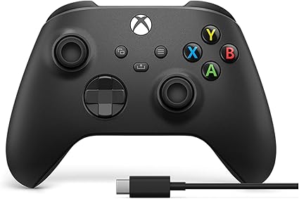 Xbox Wireless Controller - Carbon Black - cavo USB-C