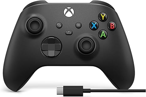 Xbox Wireless Controller - Carbon Black - cavo USB-C