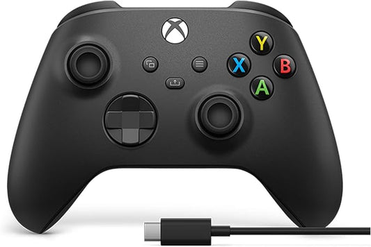 Xbox Wireless Controller - Carbon Black - cavo USB-C