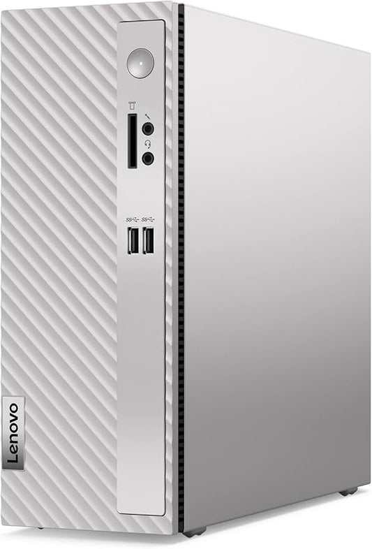 Lenovo IdeaCentre 3 Gen 7 - Desktop (Processore AMD Ryzen 5 5600H, 512GB SSD, RAM 16 GB, WiFi 6, Windows 11 Home) Tastiera e Mouse USB (Black) - Mineral Grey