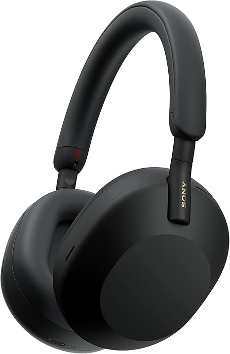 Sony WH-1000XM5 | Cuffie Wireless con Noise Cancelling, Connessione Multipoint, Batteria fino a 30h e Ricarica rapida, Alexa, Google Assistant e Siri - Nero