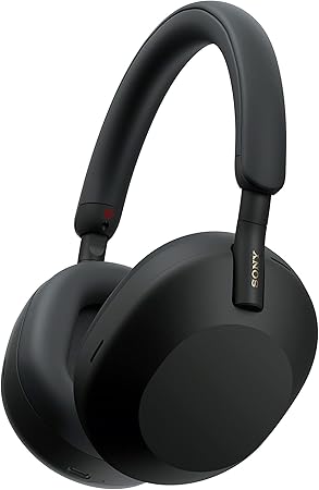 Sony WH-1000XM5 | Cuffie Wireless con Noise Cancelling, Connessione Multipoint, Batteria fino a 30h e Ricarica rapida, Alexa, Google Assistant e Siri - Nero