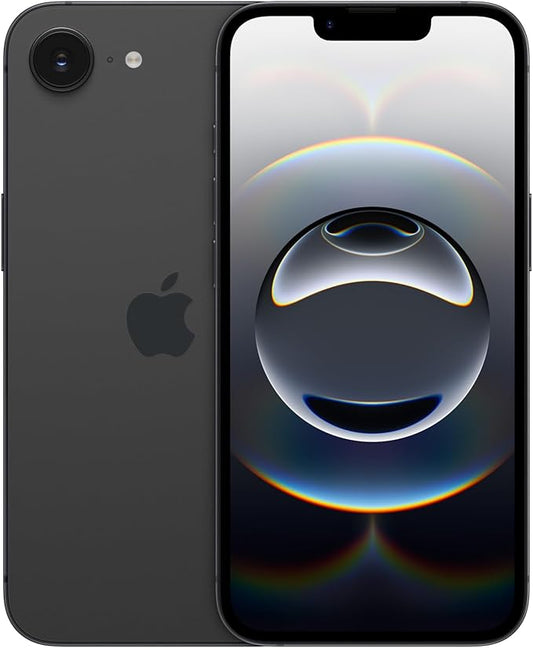Apple iPhone 16e 256 GB: progettato per Apple Intelligence, con chip A18, un’autonomia grandiosa, fotocamera Fusion da 48MP e display Super Retina XDR 6,1''; Nero