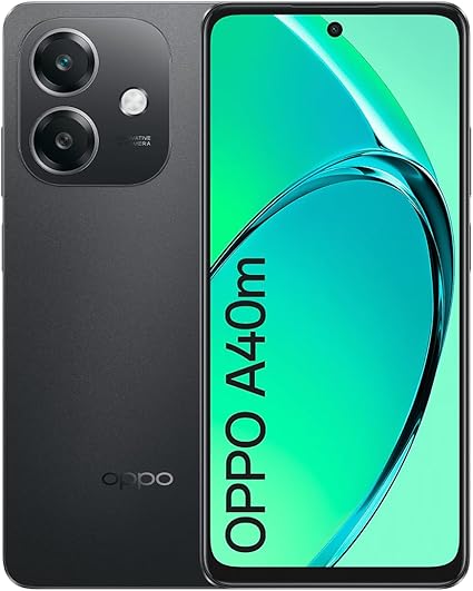 OPPO A40M 8+256GB 6.67" 4G Sparkle Black ITA