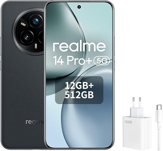 realme 14 PRO+ 12GB 512GB AMOLED 5G Dual SIM Gris