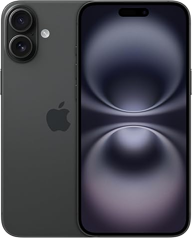 Apple iPhone 16 Plus 256 GB: Telefono 5G con Controllo fotocamera, chip A18 e tanta autonomia in più. Compatibile con AirPods; Nero