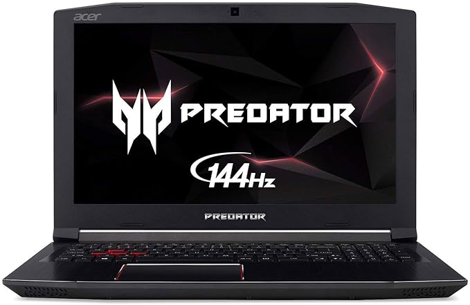 Acer Predator Helios 300 Gaming Laptop, 15.6" FHD IPS w/ 144Hz Refresh Rate, Intel 6-Core i7-8750H, Overclockable GeForce GTX 1060 6GB, 16GB DDR4, 256GB NVMe SSD, Aeroblade Metal Fans PH315-51-78NP