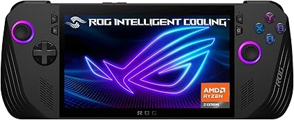 ASUS ROG Ally X RC72LA-NH007W Nero - 7" FHD, AMD Ryzen Z1 Extreme, 24GB LPDDR5X RAM, 1TB M.2 SSD (2280), Windows 11 Home