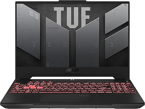ASUS TUF Gaming A15 FA507XI#B0BZWFZQWG, Notebook con Monitor 15,6" FHD Antiglare, 144Hz, AMD Ryzen™ 9 7940HS, RAM 16GB, 512GB SSD PCIE, NVIDIA® GeForce RTX™ 4070 8GB GDDR6, Windows 11 Home, Grigio