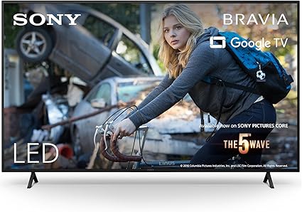 Sony BRAVIA,KD-55X75WL,LED,4K HDR,Google TV,ECO PACK,BRAVIA CORE,Narrow Bezel Design,Nero