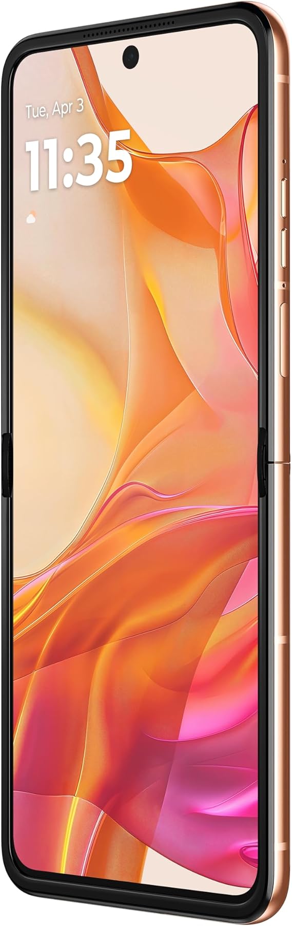 Motorola razr 50 ultra 17,5 cm [6.9] Doppia SIM Android 14 5G USB tipo-C 12 GB 512 GB 4000 mAh Pesca (Motorola Razr50 Ultra Peach Fuzz)