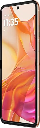 Motorola razr 50 ultra 17,5 cm [6.9] Doppia SIM Android 14 5G USB tipo-C 12 GB 512 GB 4000 mAh Pesca (Motorola Razr50 Ultra Peach Fuzz)