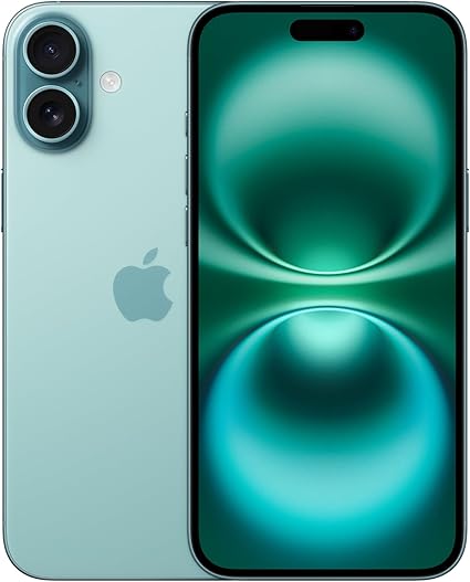 Apple iPhone 16 Plus 128 GB: Telefono 5G con Controllo fotocamera, chip A18 e tanta autonomia in più. Compatibile con AirPods; Azzurro
