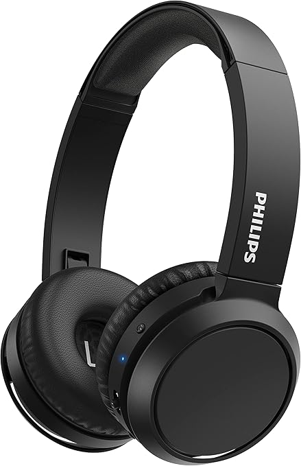 Philips H4205BK/00 Cuffie Bluetooth con Tasto Bass Boost, Bluetooth, 29 Ore di Riproduzione, Funzione Ricarica Rapida, Isolamento dai Rumori, Richiudibile, Nero Black, On Ear, Foldable 4205