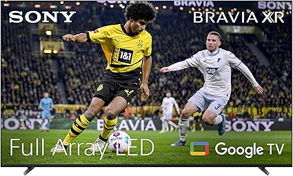 Sony BRAVIA XR, XR-55X90L, Full Array LED, 4K HDR, Google TV, ECO PACK, BRAVIA CORE, Ottimo per PlayStation 5, Aluminium Seamless Edge Design, Grigio Scuro