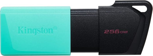 Kingston DataTraveler Exodia M PenDrive USB 3.2 Gen 1 DTXM/256GB- con cappuccio removibile (Nero + Verde ottanio)