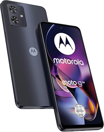 Motorola XT2343-2 Moto G54 5G, Dual, 256 GB, 8 GB di RAM, blu notte