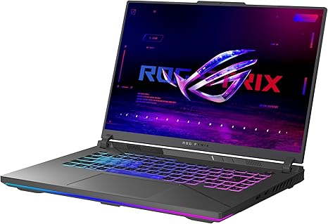 ASUS ROG Strix G16 (2024) Gaming Laptop, 16" ROG Nebula Display 16:10 QHD 240Hz, NVIDIA® GeForce RTX™ 4070, Intel® Core™ i9-14900HX, 16GB DDR5-5600, SSD PCIe Gen4 1TB, Wi-Fi 6 E, Vittoria 11,