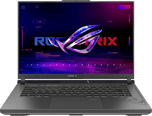 ASUS ROG Strix G16 G614JV#B0BSLJ81VX, Notebook 16" Anti-Glare, 240Hz, Intel Core 13ma gen i7-13650HX, RAM 16GB, 512GB SSD PCIE, grafica NVIDIA GeForce RTX 4060 8GB GDDR6, Windows 11 Home, Grigio